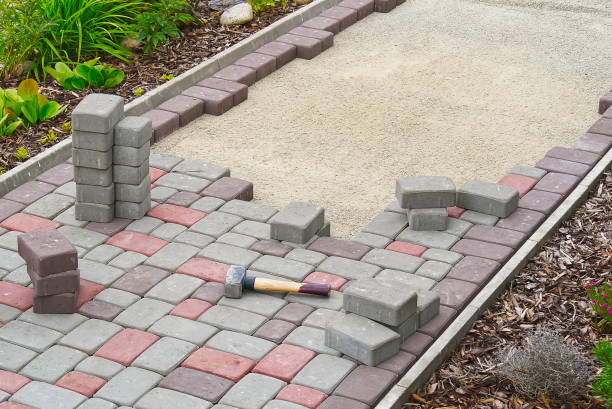 Permeable Paver Driveway in South Roxana, IL